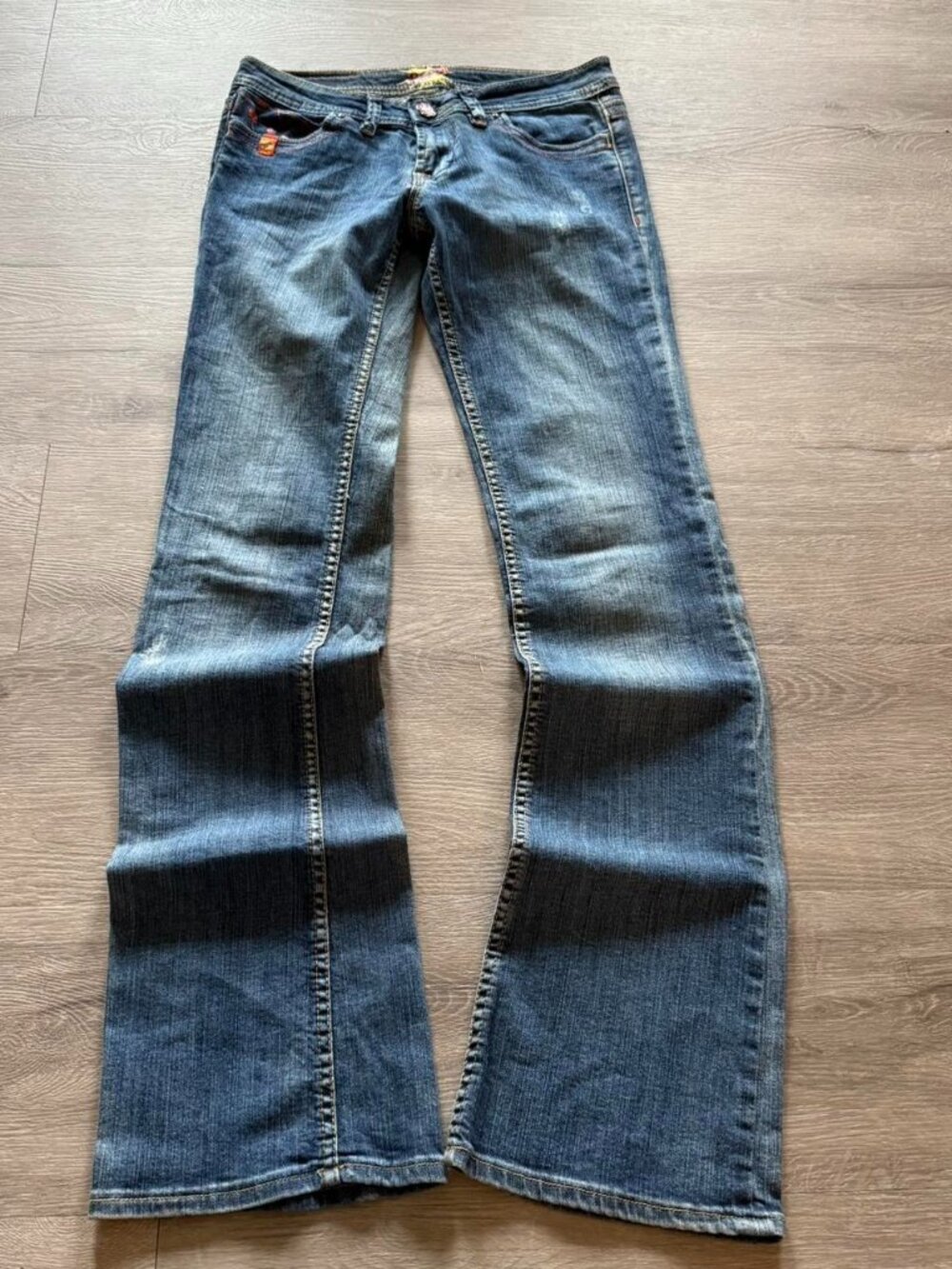 Pepe Jeans Women's Blue and Navy Jeans